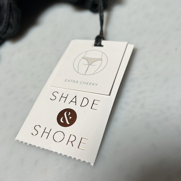 New Women's Shade Shore Panties Black Extra Cheeky 2 Items - Picture 6 of 10